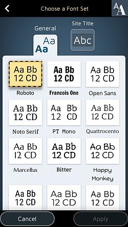 18 lettertypes om uit te kiezen voor uw titels en de teksten van uw website.